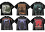create custom streetwear t shirt design and hoodies design